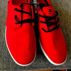 Red DC Men Shoes size 11